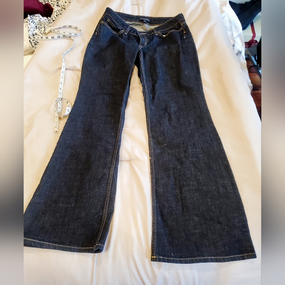 Banana Republic flare blue jeans